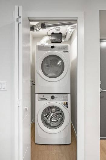 Washer and dryer